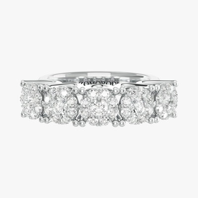 Damla Diamond Wedding Ring